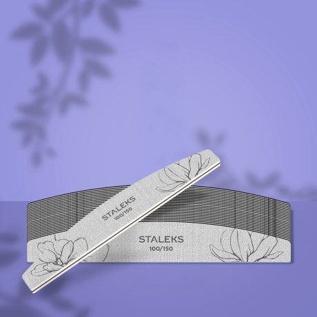 STALEKS EXPERT 40 Mineral yarım ay tırnak törpüsü, 100/150 grit (25 adet)