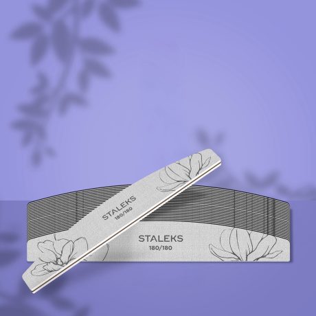 STALEKS EXPERT 40 Mineral yarım ay tırnak törpüsü, 180/180 grit (25 adet)
